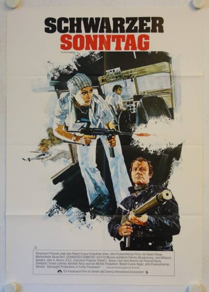 Schwarzer Sonntag originales deutsches Filmplakat